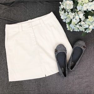 Nike Golf White Dri Fit Skort Size 4